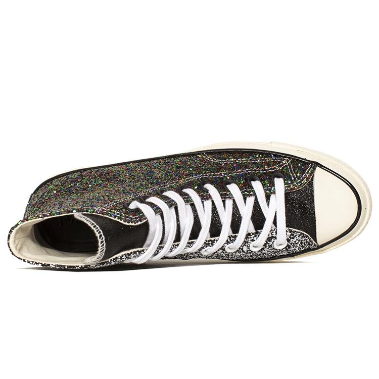 Converse JW Anderson x Chuck 70 Hi 'Glitter Pack - Black Multicolor' Men's 164697C