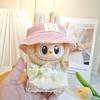 For 17cm Labubu Doll Clothes Fashion Clothes Hoodies Doll Clothes Color Match Hoodies Dolls Accessories Cute Decoration Little Cloths