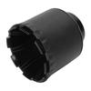 Adjustable Airflow Blow Dryer Diffuser Black Color Universal Diffuser Attachment  Home Use