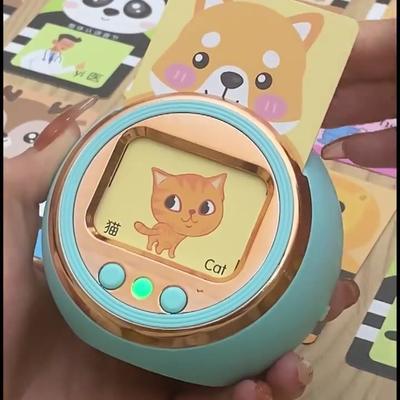 Интеллектуальная английская игрушечная карточная обучающая машина Образовательная просветительская детская игрушечная карточная обучающая машина для раннего обучения