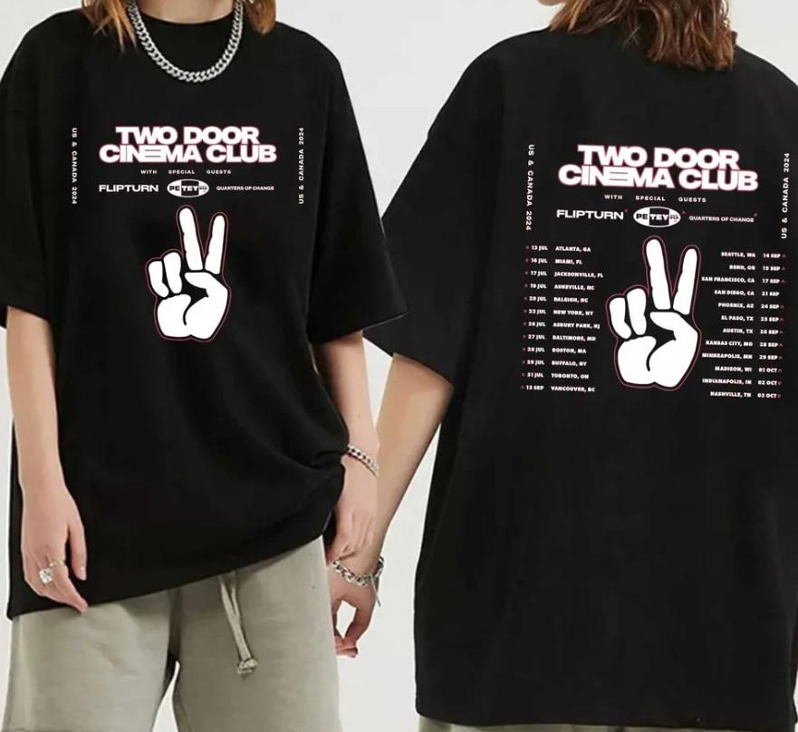 Two Door Cinema Club 2026 Tour Shirt, Two Door Cinema ClT-Shirt shirt