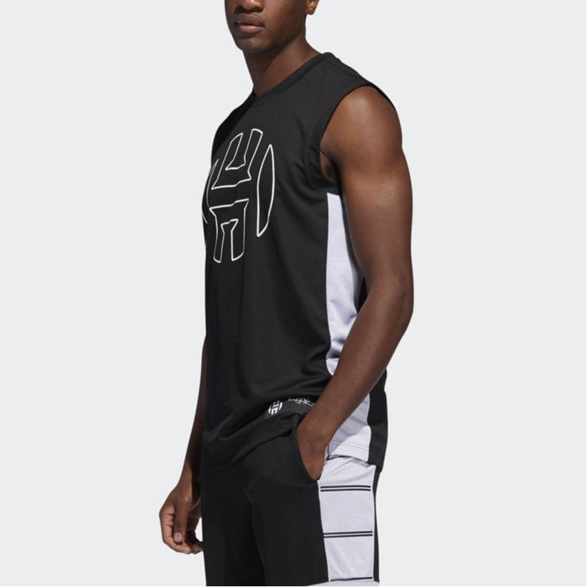adidas Серия Harden Hrdn Sl Майка Баскетбольная Жилет Мужские Топы Черный DW7344