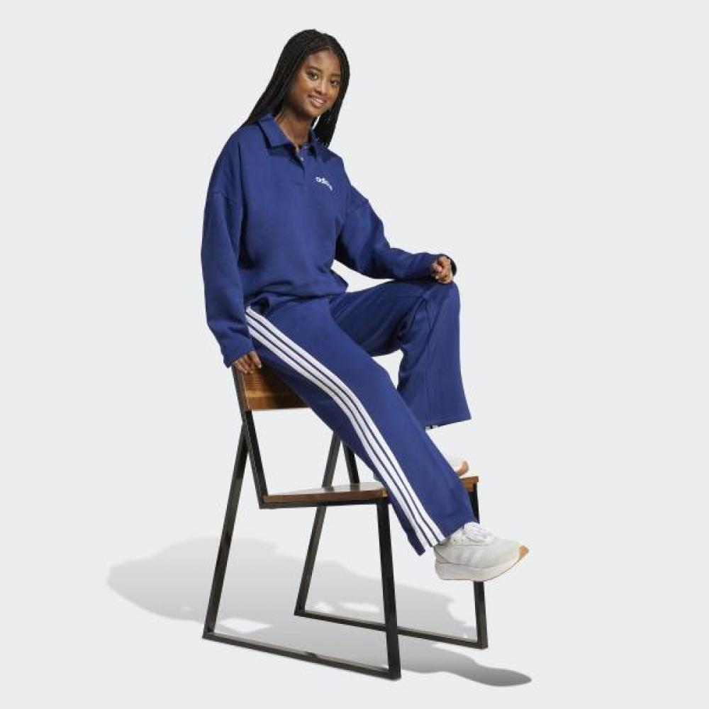 Adidas Базовые брюки из французского терри с открытым низом Jx1280