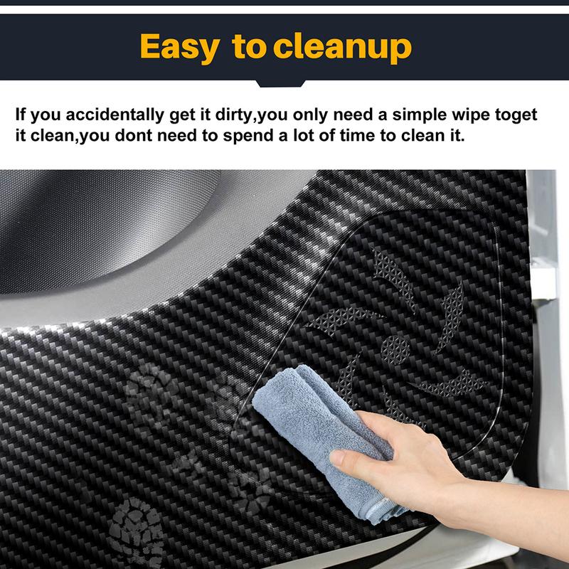 Door Anti-kick Pad Leather Carbon Mat Trim For Leapmotor T03 2024 2025 LHD RHD Car Accessories