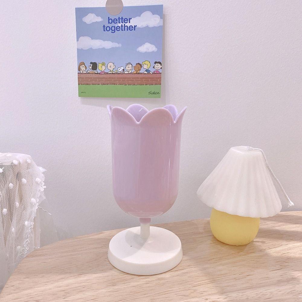 INS ведро для хранения тюльпанов, держатель для ручек, пластиковый резервуар для хранения, чашка, держатель для кистей для макияжа, настольный органайзер для хранения, канцелярские принадлежности для студентов