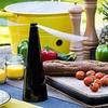 Fan-type Electric Flycatcher 360° Rotation Food Protector Automatic Fly Trap  Camping Party