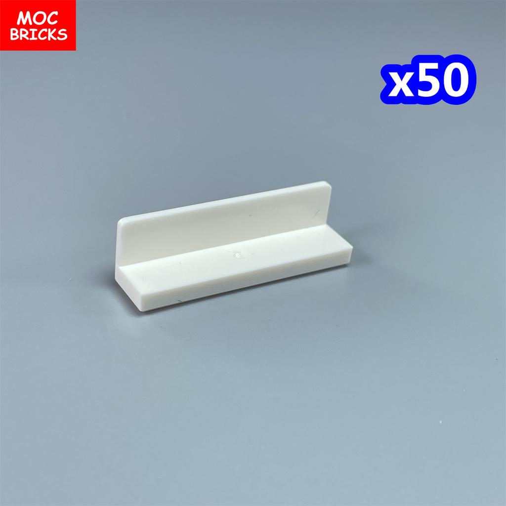 Non-Toxic Moc Bricks Window Fence Arch White Winter Snow Horse Figure City Architectural Church Accessories Children Christmas Toys