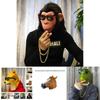 Маска головы лошади Хэллоуин Косплей Костюм Аксессуар Для взрослых Страшный И Реалистичный