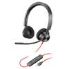 Poly Wired Headset Blackwire 3320 Connection Сертифицированная Microsoft система шумоподавления с микрофоном Легкий Год производителя Windows Mac Chrome Web
