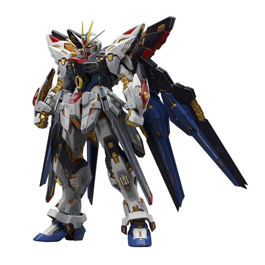 BANDAI SPIRITS MGEX Мобильный доспех Гандам СИД ДЕСТИНИ Срайк Фридом Гандам Масштабная пластиковая модель 1/100 Предварительно окрашенный