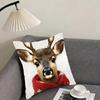 Reindeer Christmas Cute Cushion Cover Pillowcase Ultra Soft Skin Friendly Fabric Cloud Like Comfort Concealed Zipper