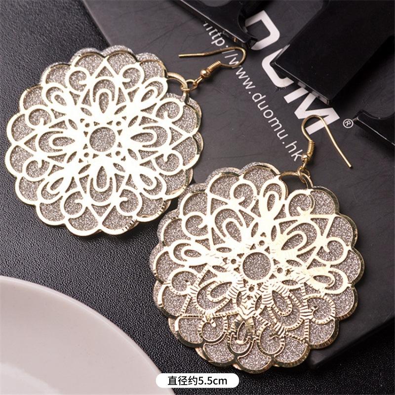 Модные преувеличенные нишевые темпераментные серьги с бахромой, ретро, личностные, универсальные серьги с пайетками, женские длинные украшения для ушей