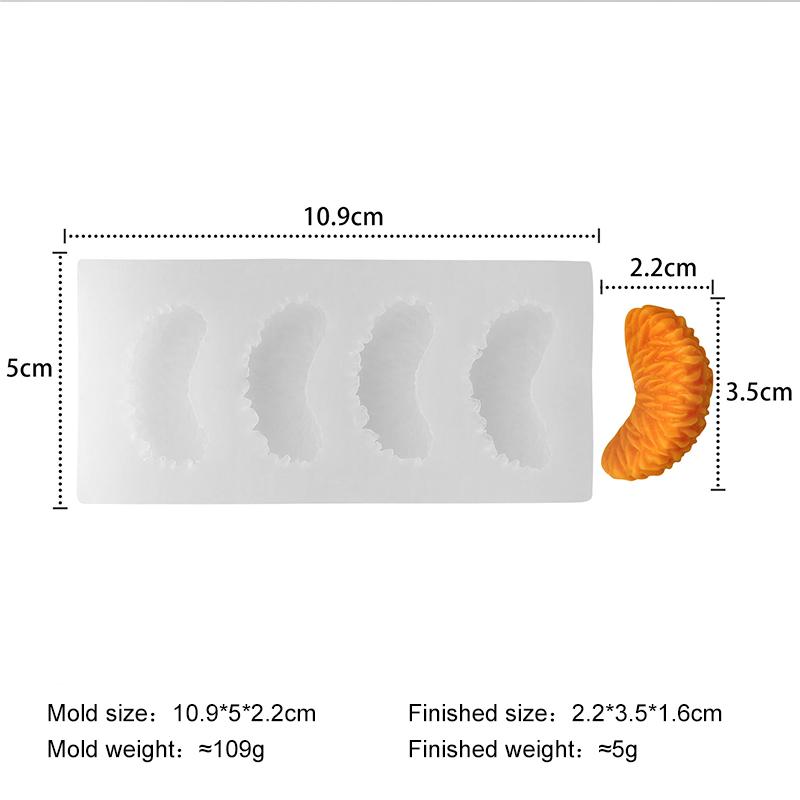 DIY Fruits Series Mango Lemon Chocolate Candy Baking Molds Handmade Fruit Strawberry Orange Blueberry Form Silicone Mold