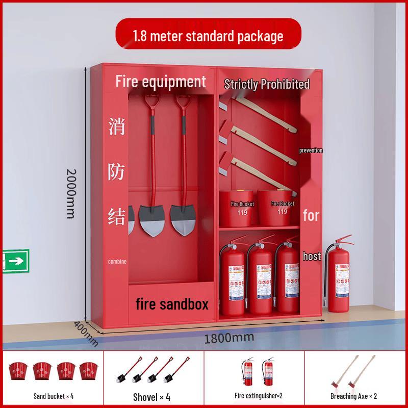 Construction Site Emergency Fire Equipment Cabinet