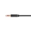 Aux Adapter Jack 3.5 Stereo Plug - 2X Jack 3.5 Stereo Socket Slim Vitalco (A3)