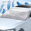Snow Ice Sun Protection Frost Guard Protector Aluminum Film Car Windshield Snow Cover  Cars