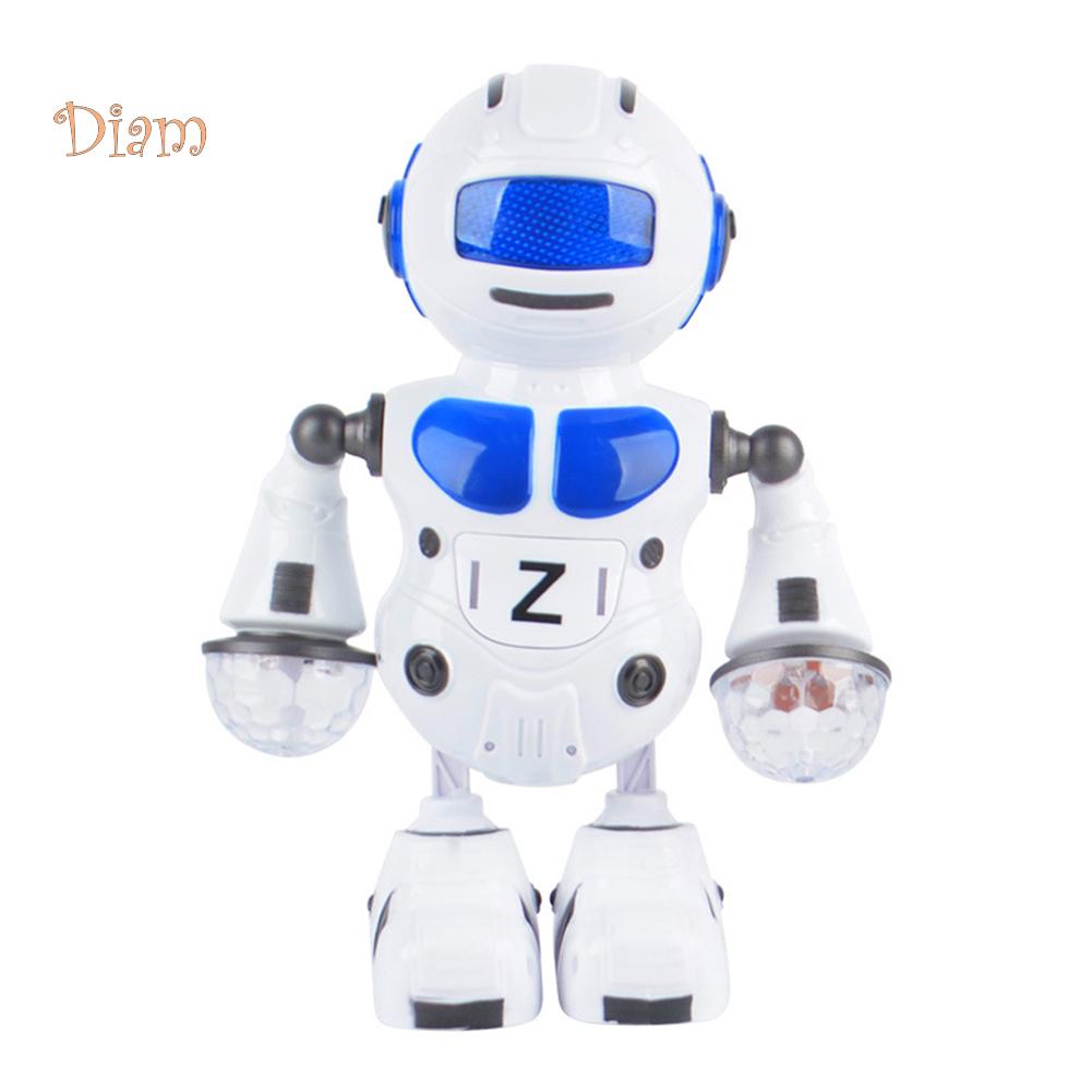 Электронный космический медвежонок, мигающий музыкальный робот, интерактивный детский игрушечный подарок для мальчиков