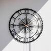 40 см / Настенные часы для гостиной | Стильные большие аналоговые настенные часы для офиса, спальни, гостиной и кухни | Бесшумные настенные часы