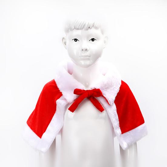 Рождественская накидка на шнуровке для фестиваля, легкая унисекс для детей и взрослых, рождественская рождественская шаль, милая нарядная одежда, создающая атмосферу