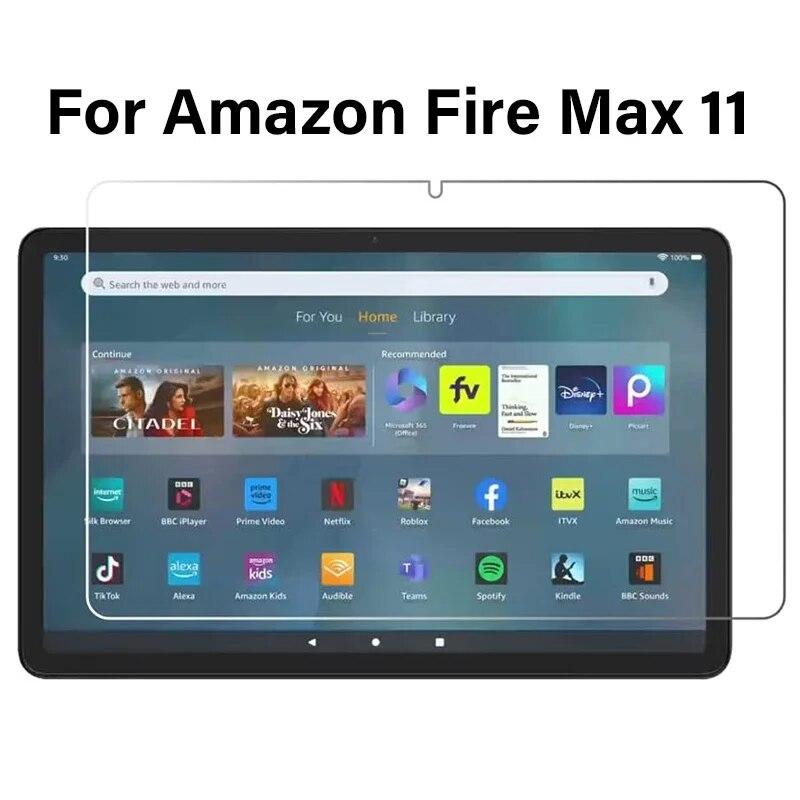 1/2/3PCS Amazon Fire Max 11 Tempered Glass Screen Protector 11 Inch 2023 Tablet Proof Protective Film