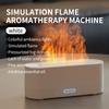 Newest RGB Flame Aroma Diffuser Humidifier USB Desktop Simulation Light Aromatherapy Purifier Air for Bedroom With 7 Colors