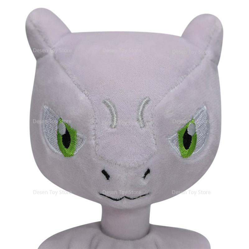 2 Styles Plush Mewtwo Green Purple Shiny Mewtwo Soft Anime Stuffed Toys Pocket Monster Doll Soft Stuffed Toys Children