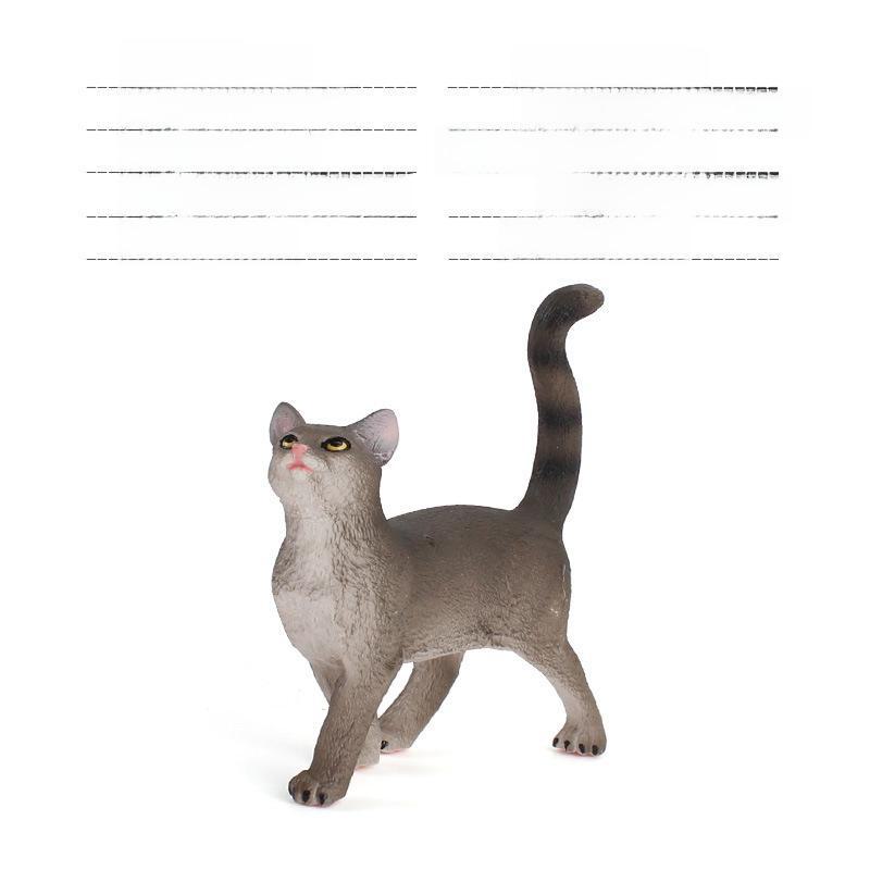 Детский набор игрушек «Черно-белый котенок» — китайские сельские украшения в виде кошечки