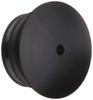 Avail Reel Aluminum GM Knob Cap with Hole Black Knob_cap_gm_hole_blk