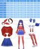 VTuber Cosplay MiSide Cosplay Costume VTuber Cosplay Mita Cosplay Costume MiSide Virtual YouTuber VTuber Cosplay S [NOKIJP] Mita-chan (Miside,