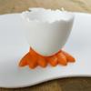 1 шт. Креативная подставка для яиц, милые куриные лапки, держатель для яиц, забавная подставка для яиц, инструмент для отделения яиц, контейнер для вареных яиц, кухонный инструмент для готовки
