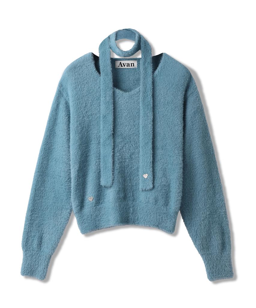 AVANDRESS Lily Muffler Set Knit - 5Col