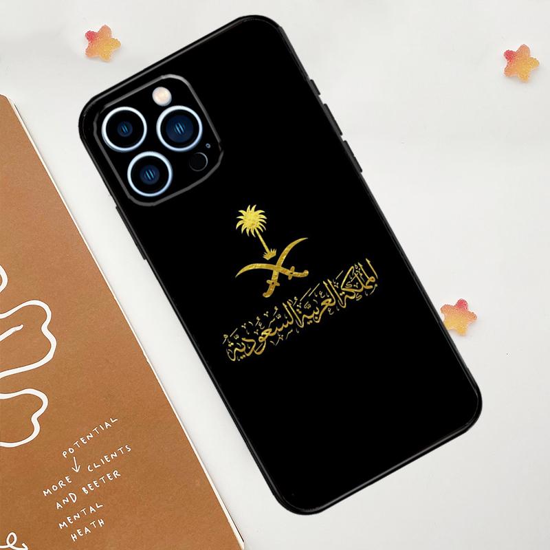 Чехол с флагом Королевства Саудовская Аравия для Apple iPhone 12 13 Mini 11 14 15 16 Pro Max Plus X XR XS Max Coque