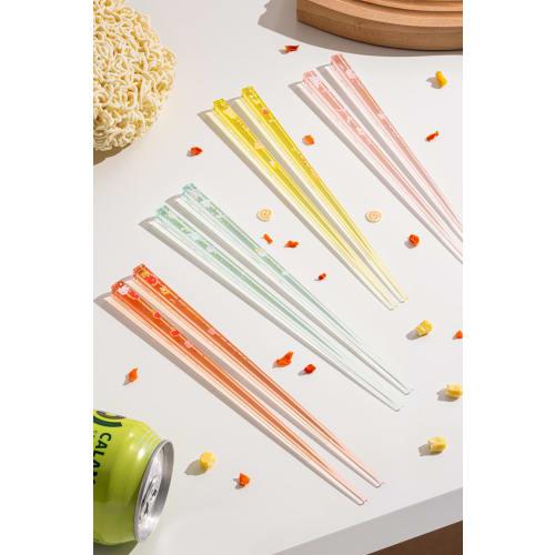 Skater Dishwasher Safe Acrylic Chopsticks 21cm Cinnamoroll Happiness Girl Sanrio AAC45