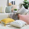 Jacquard Fringed Throw Pillow Nordic Simple Thickened Sand Decorative Cushion Pillow Pillow Cover