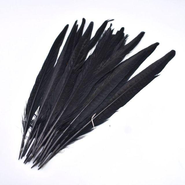 5 шт./Лот Натуральные перья хвоста фазана для рукоделия 10-12 дюймов Цветные перья для изготовления украшений DIY Украшения для вечеринок Плюмаж