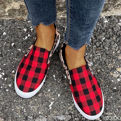 Женская обувь 2024 года, большие размеры, леопардовые балетки, женские низкие лоферы, женская повседневная обувь, кроссовки на платформе, Zapatillas De Mujer