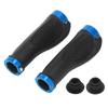 Mountain Bike Grips PP TPR Nonslip Safe Cellular Surface Ergonomic Design Metal Sides Bike