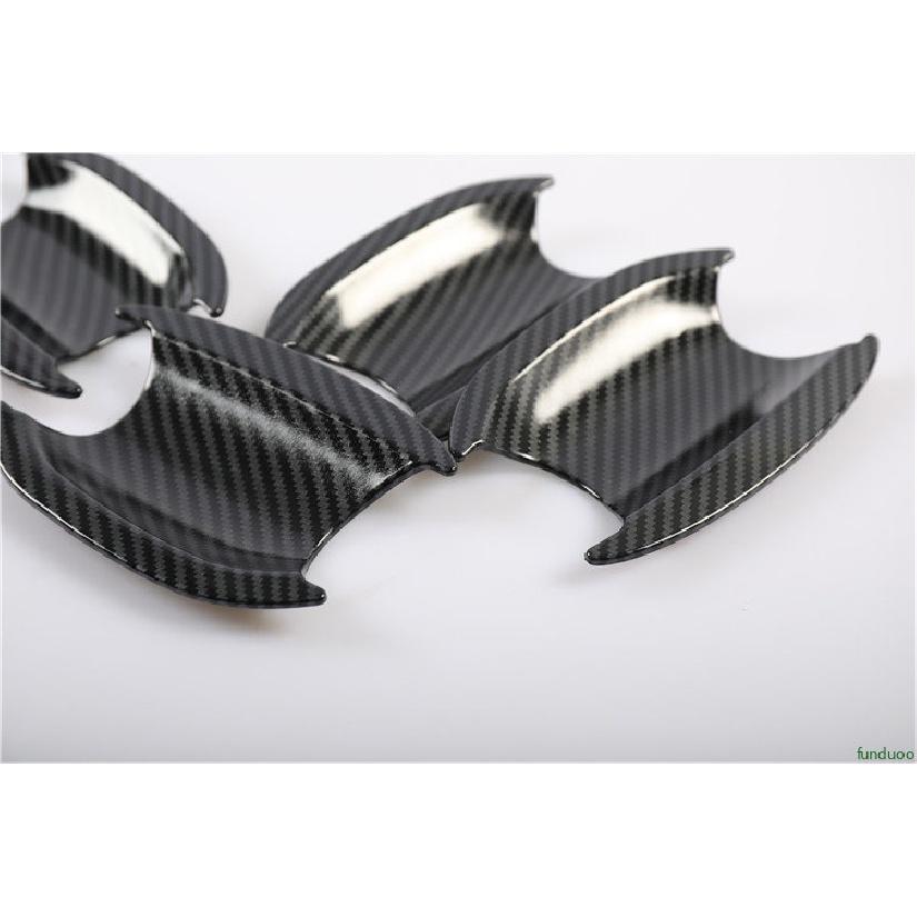 Новая хромированная наклейка на ручку боковой двери автомобиля из углеродного волокна для VW CC 2022, стильная