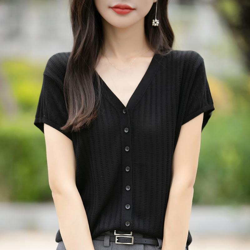 Женский легкий кардиган из 50% шерсти и 50% шелка Mulberry — универсальный трикотаж на все 4 сезона для комфорта и стиля в любое время года