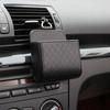 1 Pc Car Storage Bag Air Vent Dashboard Tidy Hanging Leather Organizer Box Glasses Phone Holder Storage Organizer Car Accessorie