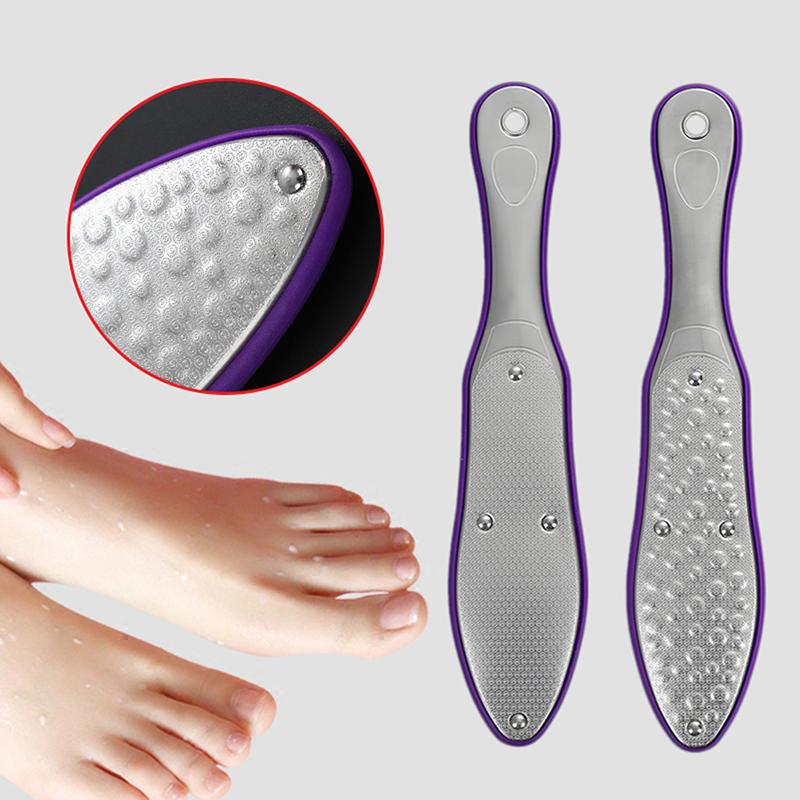 Stainless Steel Foot Rasp Callus Dead Skin Remover Exfoliating Pedicure Hand Manual Foot File