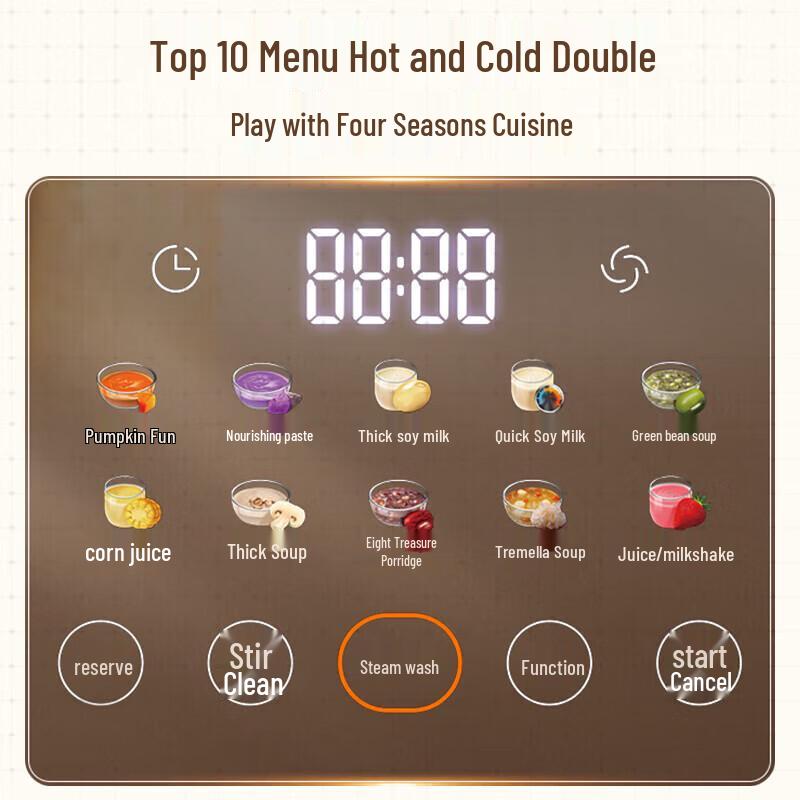 Тихий многофункциональный блендер и соеварка Supor