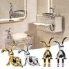 Cartoon Creative Sitting Posture Long Eared Rabbit Ornament