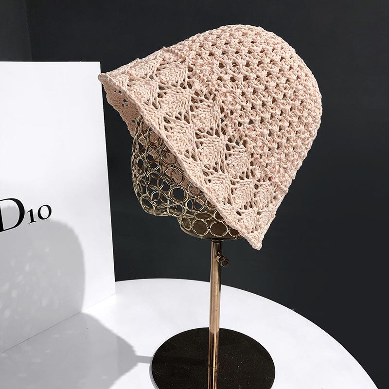 Новая шляпа рыбака детская летняя полая плетеная соломенная шляпа солнцезащитная маска для лица шляпа-ведро дышащая солнцезащитная шляпа-панама