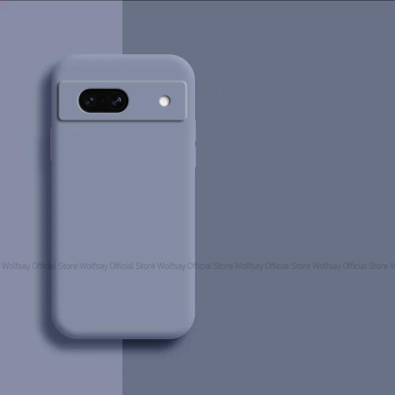 Чехол для Google Pixel 8A, чехол для Google Pixel 8A, чехол для 7A, чехол для 6, 7, 8 Pro, противоударный чехол для телефона из жидкого силикона для Google Pixel 8A