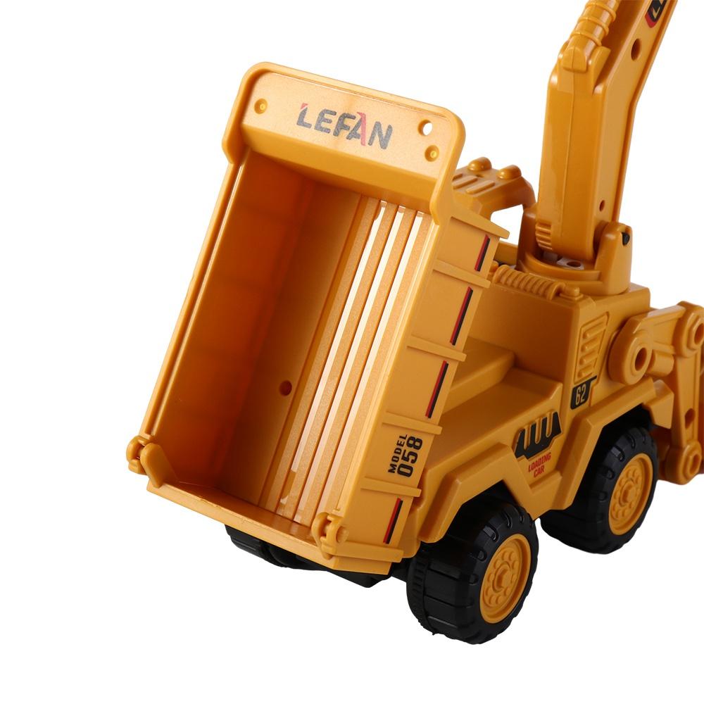 Vehicles Toy Engineering Car Toy Yellow Children Excavator Toy Dump Truck Model Toy  Parent-child