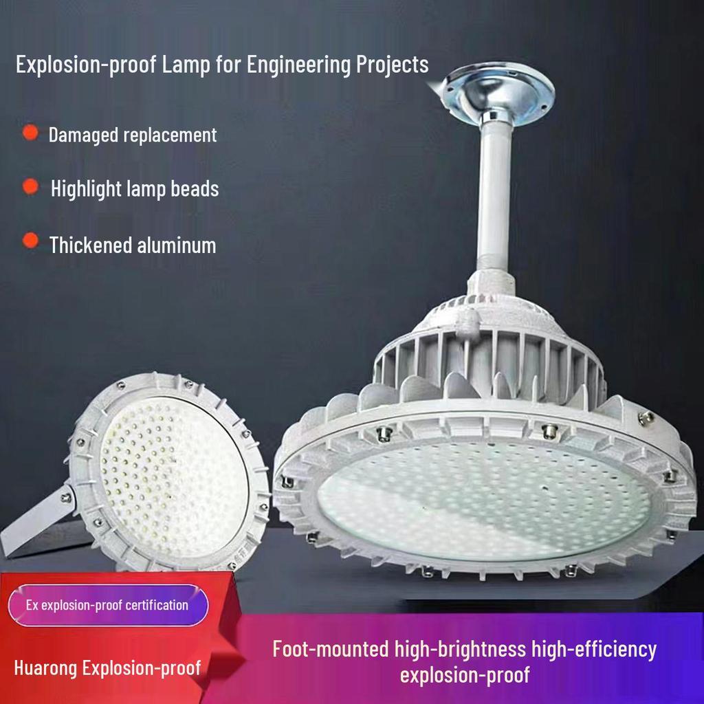 LED Explosion-Proof Light for Industrial & Mining: Round, Isolated Drive