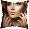 Home Decor Fashion Afro Black Women Girls Sofa Pillowcases Bedroom Living Room Decor Cushion Covers