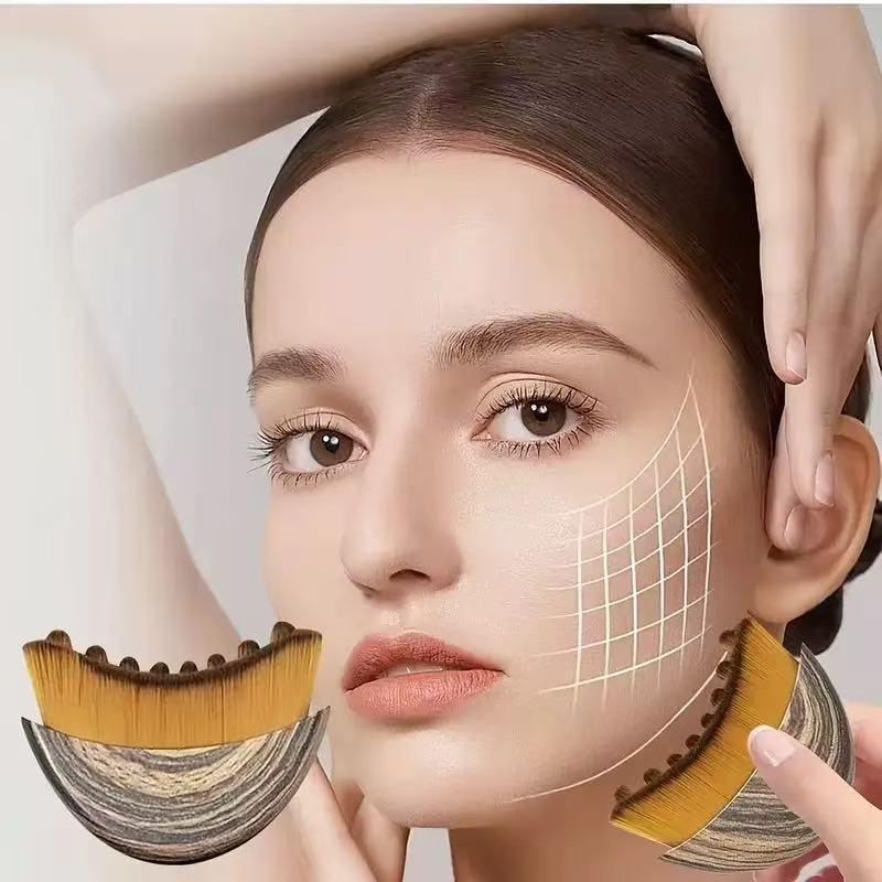 Contour Face & Eye Lymphatic Massage Brush