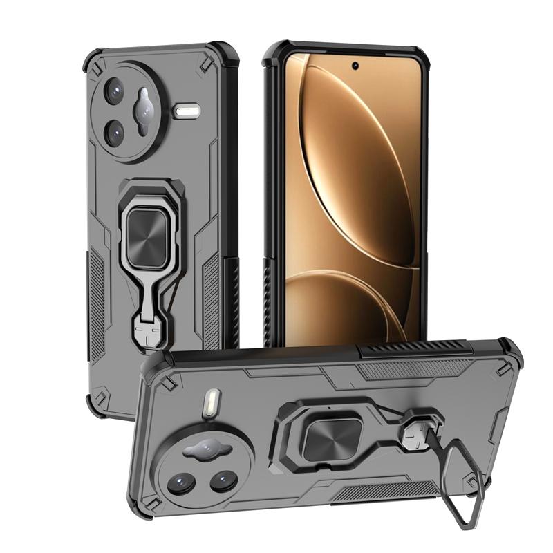 Для POCO F7 Pro 5G Чехол Магнитный Держатель-кольцо Ударопрочный Бронированный Чехол для телефона Для Xiaomi POCO F7 Pro F7Pro Защитная крышка для камеры